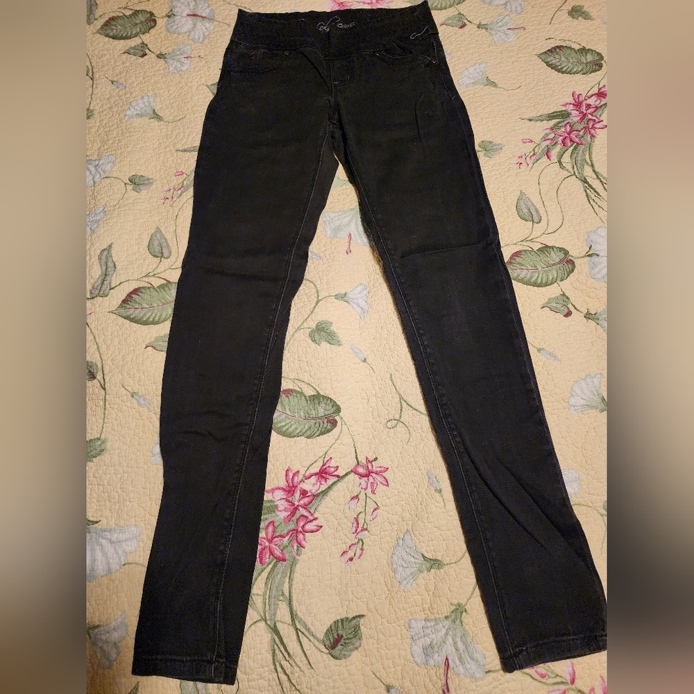 Lola Jeans Black Skinny Jeggings 4